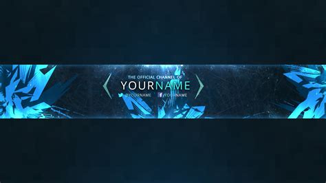 channel banner template